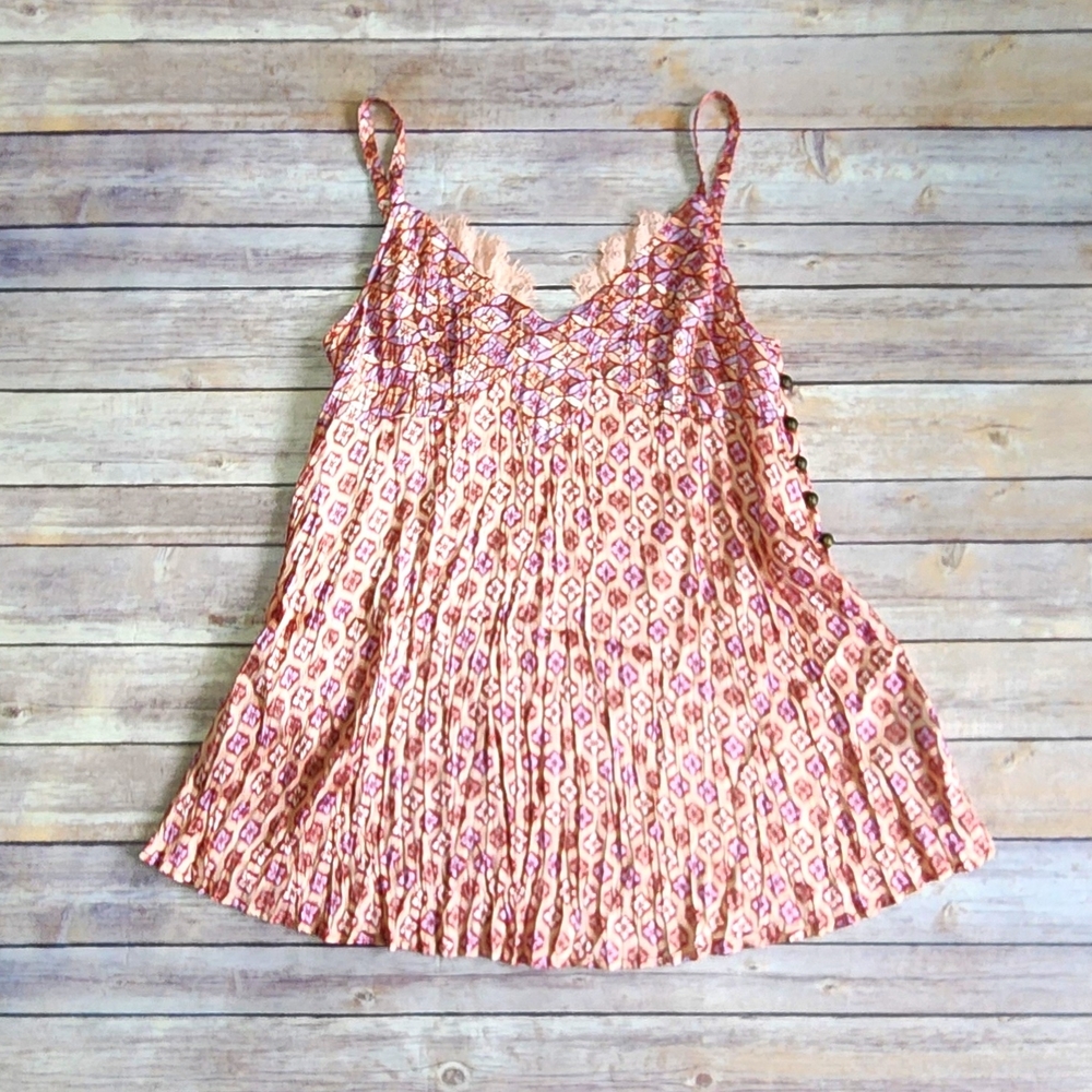 Calvin Klein Jeans Peach and Purple Camisole